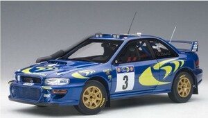 ■オートアート 1/18 1997 スバルインプレッサ WRC #3 C.マクレー サファリラリー優勝