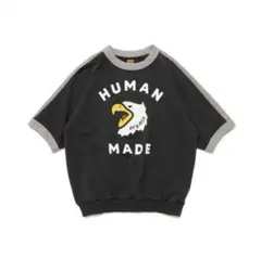 HUMAN MADE S/S SWEATSHIRT Black L size