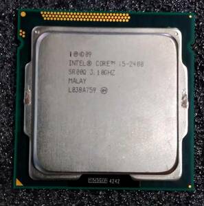 【中古】Intel Core i5 2400 Sandy Bridge LGA1155