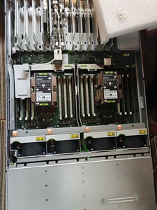 ORACLE SERVER X8-2L、Xeon GOLD 6138 2.0GHz x2基 40コア80スレッド/RAM 48GB /No HDD/ NVme SSD x 2/