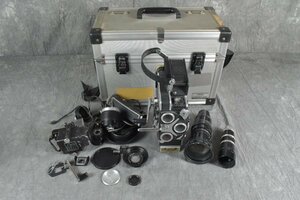 BOLEX ボレックス H16 Reflex シネマカメラ + P.ANGENIEUX ANGENIEUX-ZOOM 12-120mm F2.2 + MACRO-YVAR 100mm F2.8【現状渡し品】★F