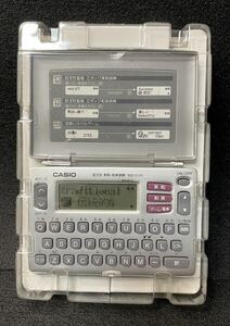 新品未使用　送料無料　電子辞書　XD-E15　CASIO カシオ　スペルゲーム　電卓　グレー