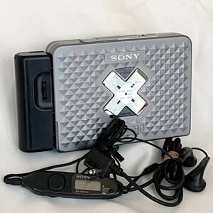 【ジャンク品】SONY WM-EX655　リモコン　電池ケース　カセット プレーヤー ウォークマン　ソニー CASSETTE WALKMAN