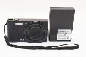 Ricoh リコー CX3 10.0MP 10.7x Zoom Compact Digital Camera Black 12-1 2337062