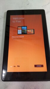 S120 Amazon Kindle Fine HD 7型 第7世代 SR043KL アマゾン タブレット 簡易動作確認＆簡易清掃＆初期化OK 送料無料 現状品