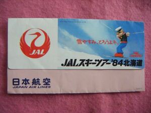 日本航空JAL　チケット入れ