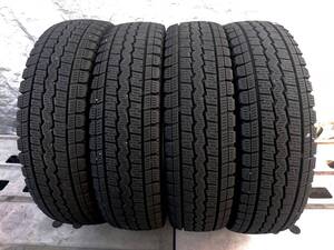 ★格安売切！★スタッドレス★DUNLOP WINTER MAXX★145R12 6PR★2022年★4本組★No215