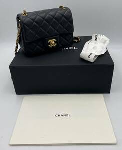 【CHANEL/シャネル】ミニマトラッセ チェーンショルダー 箱 袋 G金具 ランダム番台 美品！