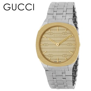 グッチ 腕時計 手表 レディース グッチ時計 25H スチール ウォッチ 34mm シルバー gucci プレゼント 誕生日プレゼント