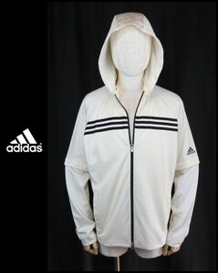 ■■＜美品＞アディダス＜Adidas taylormade golf＞FULL ZIP Jazzy ⅡWay Hooded JKT＜O／XG＞■■