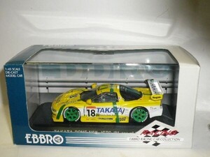 ☆1/43 EBBRO HONDA NSX JGTC TAKATA DOME 