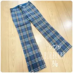 BURBERRY BLUE LABEL ノバチェックパンツ 36