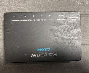 MOTU AVB SWITCH AVB/TSN対応 Gigabitスイッチングハブ