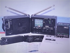 稀少！ SONY 【ICF-7800】(欧州向け輸出モデル)　分解・整備・調整済、完動美品 管理19033008