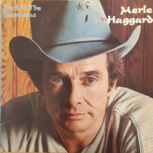 英LP Merle Haggard Back To The Barrooms MCF3089 MCA Records /00260