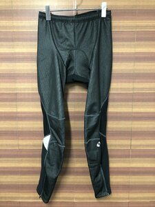 HB891 パールイズミ PEARL IZUMI レーサータイツ 黒 L 裏起毛 スレあり WINDBREAK