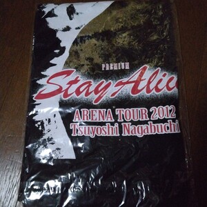 長渕剛 未使用、未開封、Mサイズ Tシャツ premium StayAlive ARENA TOUR 2012