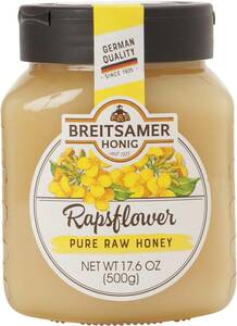 Breitsamer ブライトザマー クリーミーハニー 菜の花 92% 瓶入り 500g