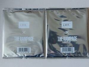 【 未開封新品・美品 】DHC × THE RAMPAGE FROM EXILE TRIBE ２枚セット