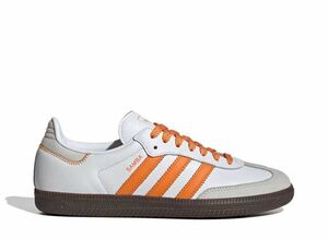 adidas WMNS Originals Samba OG "Footwear White/EQT Orange/Off White" 22.5cm IE6521