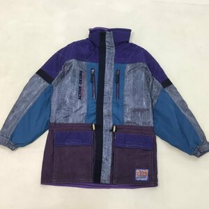 ■90s DESCENTE デサント スキー スノーボード スノボ ウェア モーグルスタイル プルオーバー フリース 冬 メンズ サイズL /1.34kg■