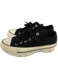 CONVERSE◆ローカットスニーカー/24.5cm/BLK