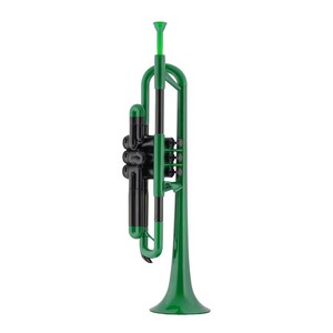 pInstruments PTRUMPET PTRUMPET1G Green プラスチック製トランペット