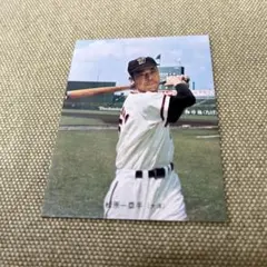 松原選手 大洋ホエールズ カルビー プロ野球カード NO.55