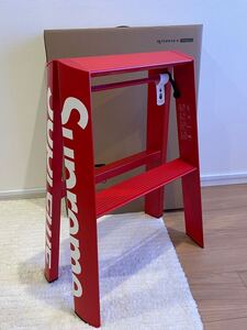 最終値下【展示のみ国内正規品】Supreme Lucano Step Ladder Red シュプリーム 赤 長谷川工業 脚立 はしご