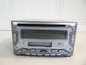 H4047　KENWOOD DPX-4200 20700655 CD カセット FM/AM プレーヤー オーディオ 本体のみ 　動作未確認　【ジャンク品】