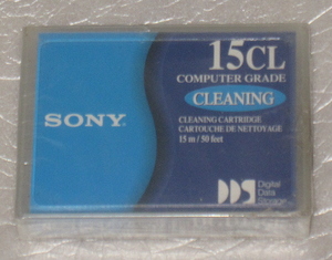 未使用品　SONY 15CL　4mm Cleaning Cartridge Tape