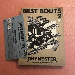 美盤 CD+Blu-ray 初回限定盤 帯付 Best Bouts 2 Rhymester Featuring Works 2006-2018 ライムスター Kirinji 10-FEET スキマスイッチ Lecca