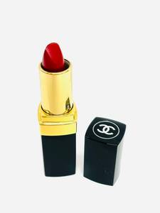 D5302*0.5　CHANEL　シャネル　ROUGE A LEVRES　40　レッド　赤　ルージュ　口紅　リップ