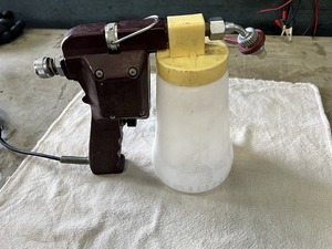 DIA SPRAY GUN　ダイヤスプレーガン　シミ抜き　繊維用　電動スプレーガン