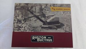 ☆ 1/50 RUSTON-BUCYRUS 22-RB ショベル