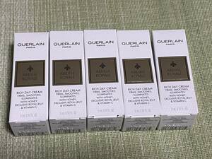 送料込　ゲラン GUERLAIN アベイユ ロイヤル 　リッチクリーム　3ml x 5個（合計15ml ) 新品