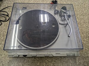 【ゆ】120 Technics テクニクス レコードプレーヤー ターンテーブル ダイレクトドライブ SL-D3 針欠品 回転動作確認済み ジャンク