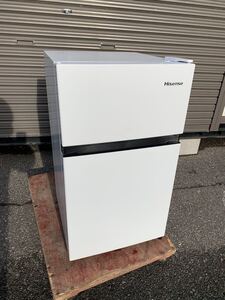 ③【2023年製】 Hisense ハイセンス 2ドア ノンフロン冷凍 冷蔵庫 HR-B91HW 87L ご