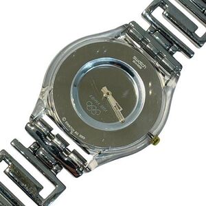 【swatch/スウォッチ】2004 オリンピック 記念モデル クオーツ 腕時計 スケルトン 不動★