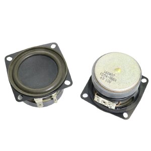 コーンケーブペーパーコーン＆ウレタンエッジ ハイコスパ フルレンジスピーカーユニット 2インチ(47mm) 4Ω/MAX20W[スピーカー自作/DIYオー