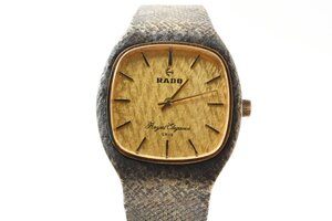 ラドー ゴールド文字盤 自動巻き レディース 腕時計 RADO