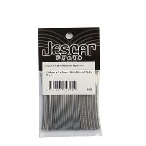 ジェスカーフレット ギター フレット #58118 Stainless 24pcs set No.8905 フレット 24本セット Jescar Frets