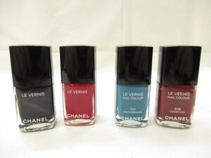 CHANEL シャネル ヴェルニ ネイルカラー 639,707,508,538 のマニキュア4点セット ★宅配便S★o0487