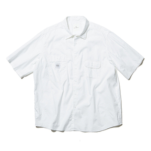 2021SS uniform experiment S/S BIG WORK SHIRT WHITE 1