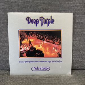 【レアLP】DEEP PURPLE/Made In Europe/メイド・イン・ヨーロッパ・ディープ・パープル・イン・パリ/国内盤1976年