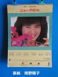 1989年,ニュー,アイドル,ポスターカレンダー 10冊で　,酒井法子,工藤静香,後藤久美子,浅香唯.南野陽子.荻野目洋子,小川範子,安永亜衣,他　