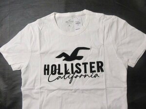 本物正規◆ホリスター◆Tシャツ アップリケ 0056-100■XL■白■新品/綿100％ HOLLISTER