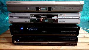 HDD★DVD★レコーダー★4台まとめて★SHARP★DV-AC32★Panasonic★DMR-E220H ★TOSHIBA★RD-S302★RD-S304K パナソニック シャープ 東芝