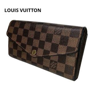 LOUIS VUITTON N63209 ポルトフォイユ サラ 新型 長財布