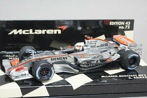 ミニチャンプス PMA 1/43 McLaren Mercedes マクラーレンメルセデス MP4/21 K.ライコネン 2006 #3 530064303